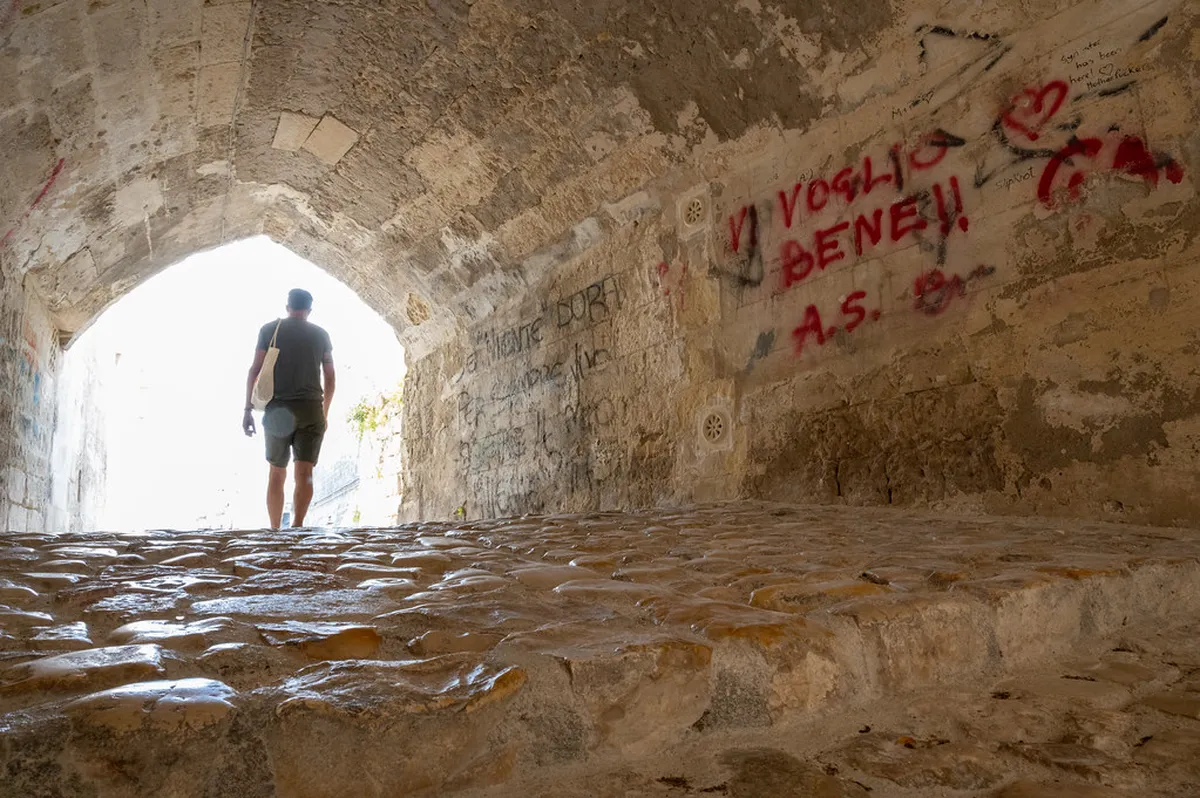 Matera Sassi Walking Routes Map Download for 2025