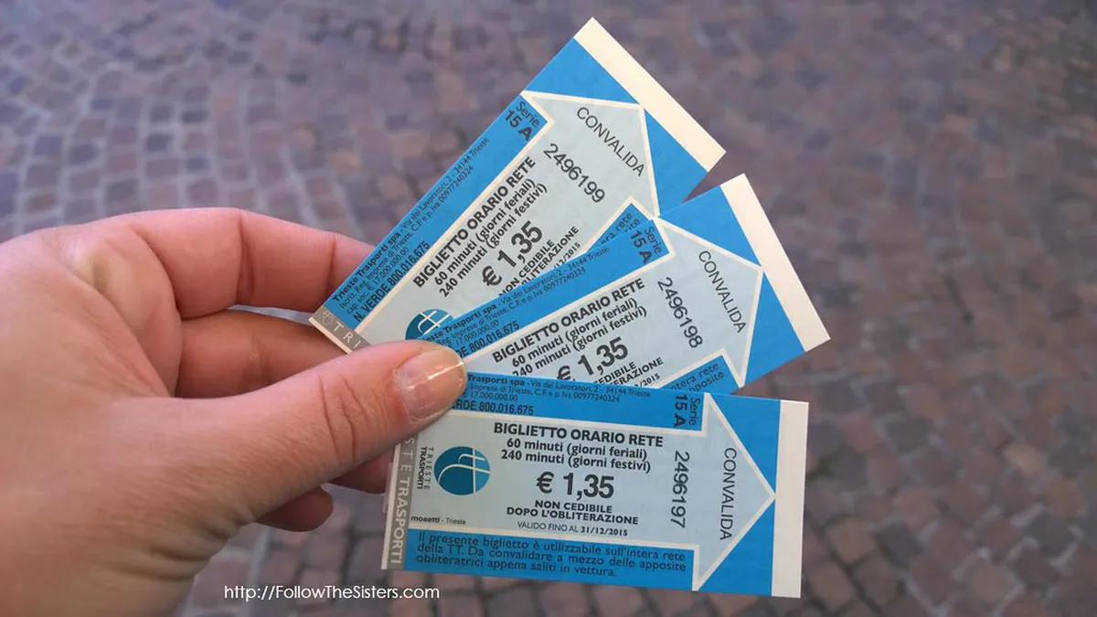 Trieste Public Transport Passes for Walkers: 2025 Guide