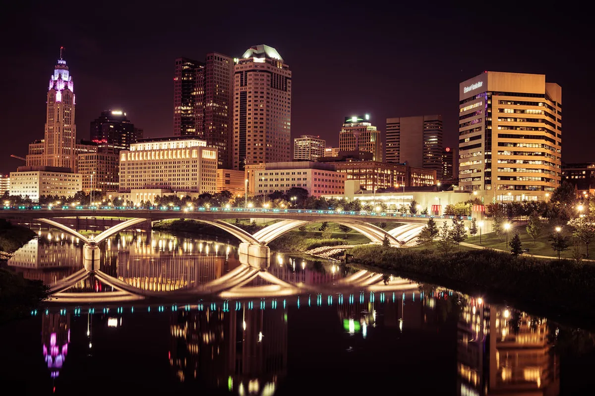 Night Photography Walking Route in Tomar Center