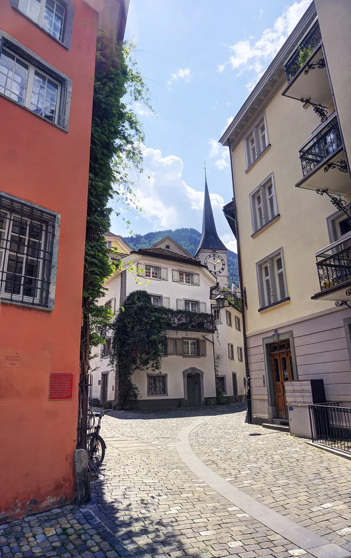 Best Car Free Streets in Chur Old Town